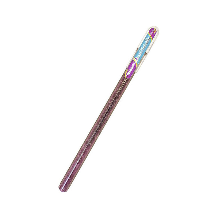 デュアルメタリック ボールペン 1.0mm バイオレット+メタリックブルー バイオレット+メタリックブルー