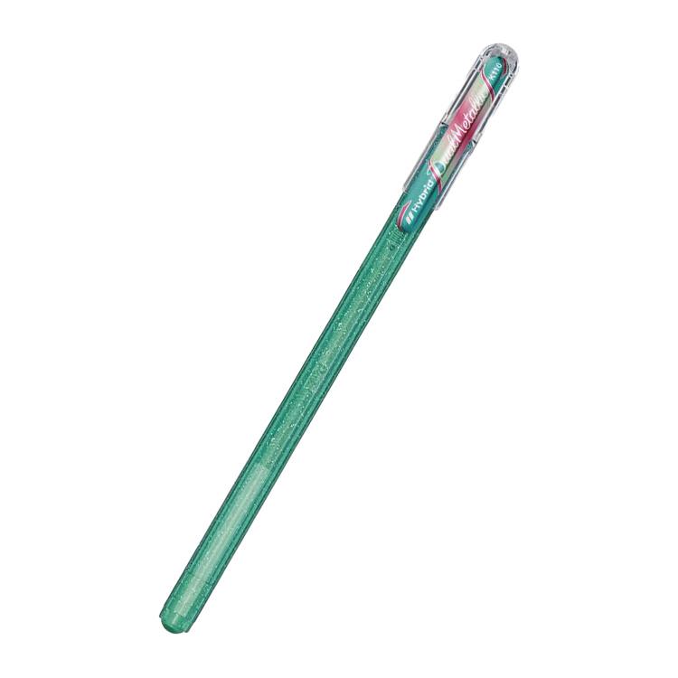デュアルメタリック ボールペン 1.0mm ターコイズグリーン+メタリックレッド&グリーン ターコイズグリーン+メタリックレッド&グリーン