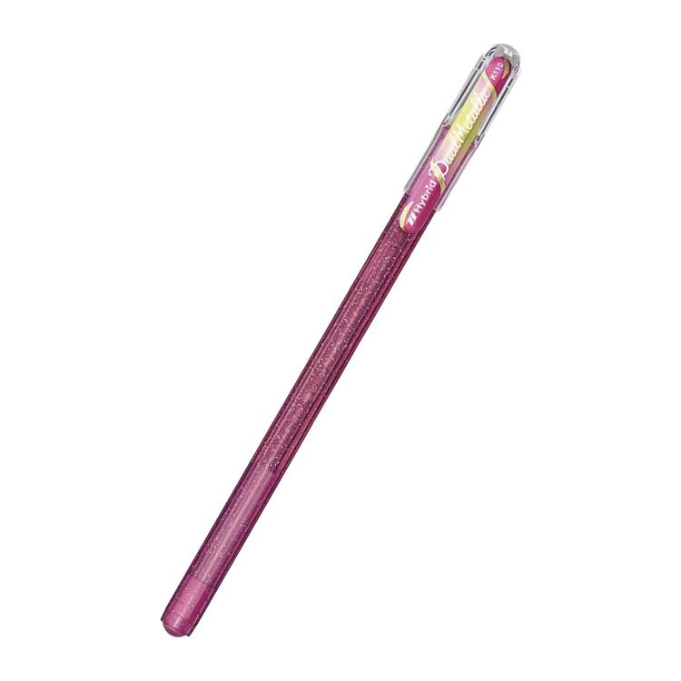 デュアルメタリック ボールペン 1.0mm ライトピンク+メタリックグリーン&ゴールド ライトピンク+メタリックグリーン&ゴールド