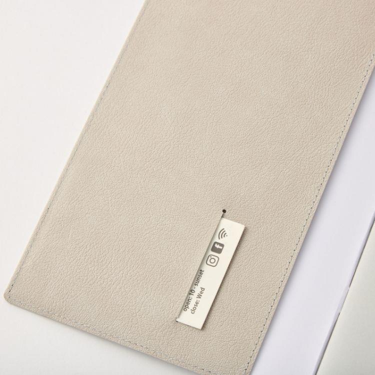 2025年12月始まり 月間 A5 フォルダイアリー PU合皮 グレー グレー