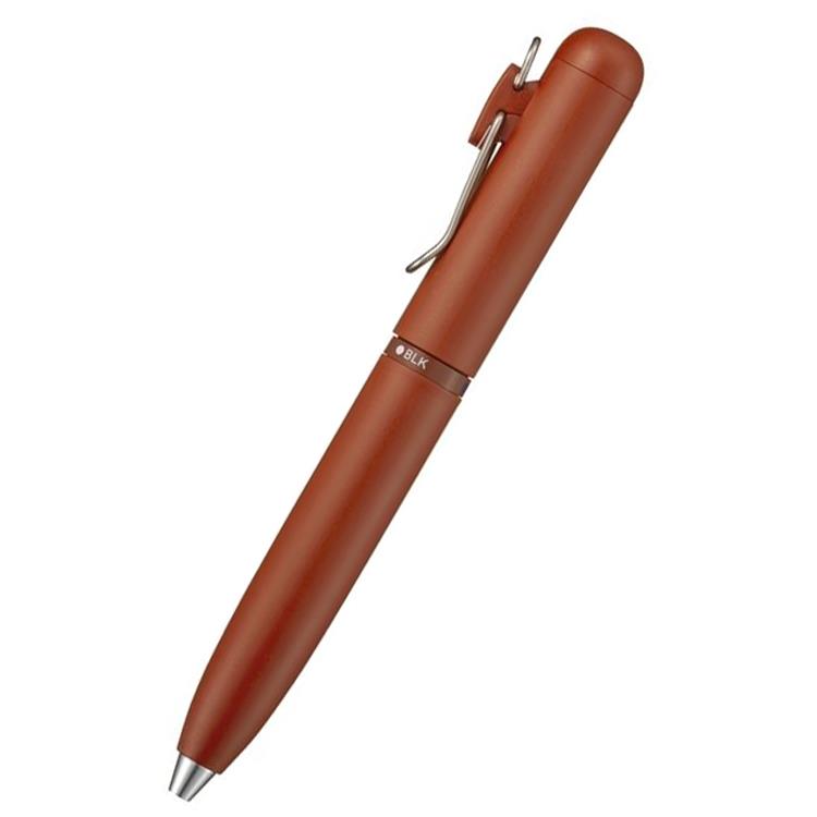 ユニボールワン3 3色ボールペン 0.5mm ゲルインク ブリックレッド ブリックレッド