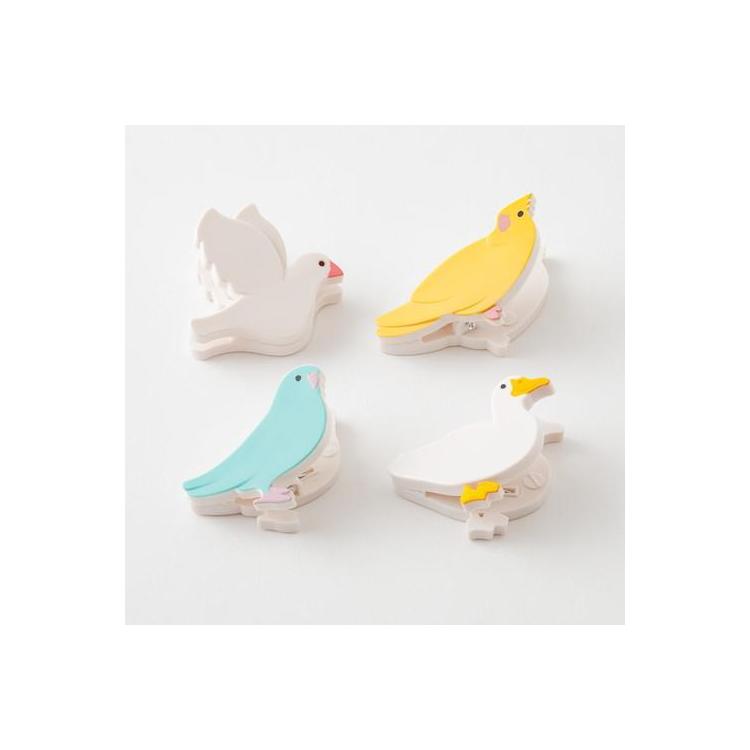 マグネットクリップ トリ柄A トリ柄A