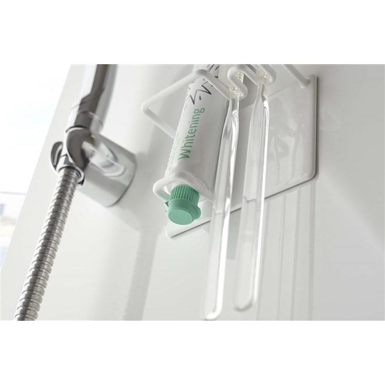 マグネット チューブ&トゥースブラシホルダー ホワイト tower タワー