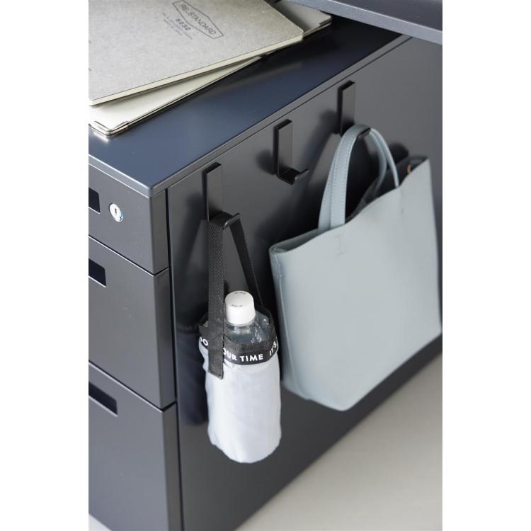 マグネットハンガーフック S 3個組 ブラック ブラック