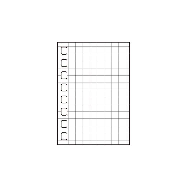 オープンリングノート ミニ リーフ