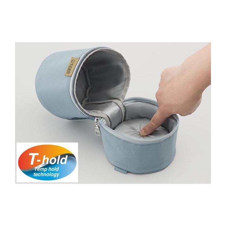 真空断熱フードジャー専用ポーチ 750ml用 MKL-Z75PWK イーグレットホワイト イーグレットホワイト