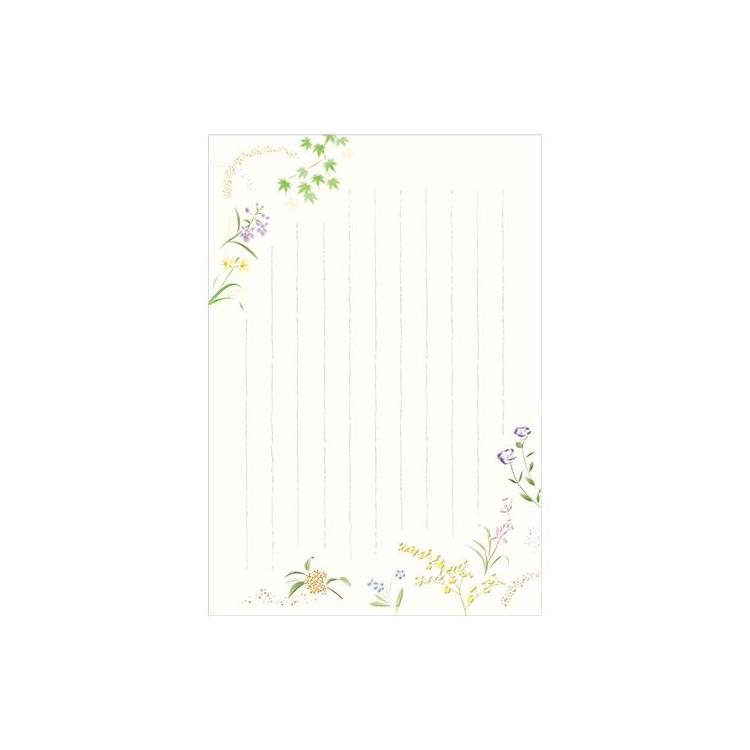 優あかり ｂ６ 便箋 和の花 ステーショナリー ロフト公式通販サイト Loft