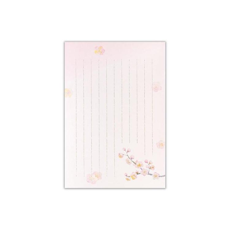 冬柄 便箋 冬五集 梅かおる3A 梅かおる3A