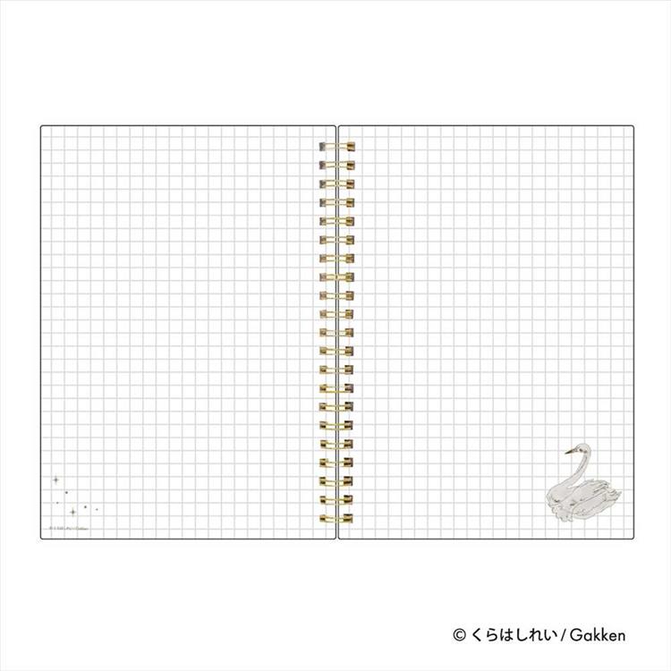 合皮リングノート B6 くらはしれい ブラック ブラック