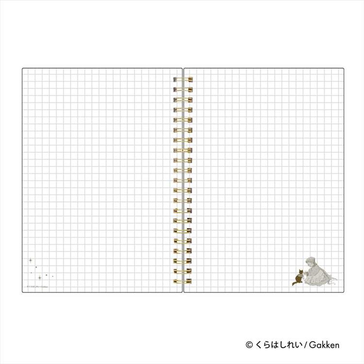 合皮リングノート B6 くらはしれい ブルー ブルー