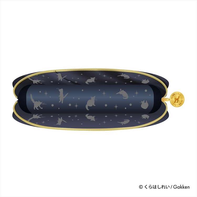 合皮ペンケース くらはしれい ブラック ブラック