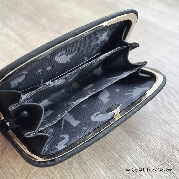 がま口コインケース くらはしれい ブラック ブラック