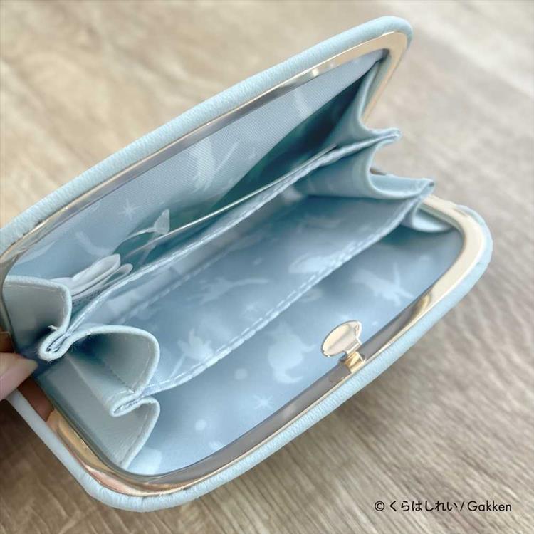 がま口コインケース くらはしれい ブルー ブルー