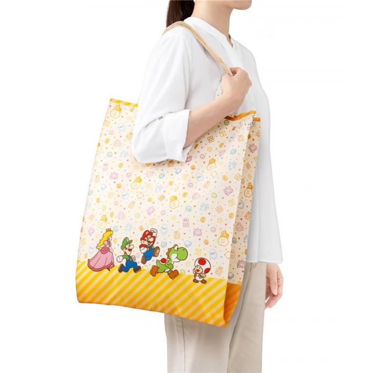 スーパーマリオ ラッピング×エコバッグ マリオキャラクターズ