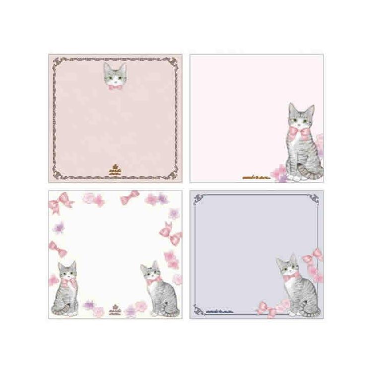 メモパッド たけいみき mondo シルバータビー シルバータビー