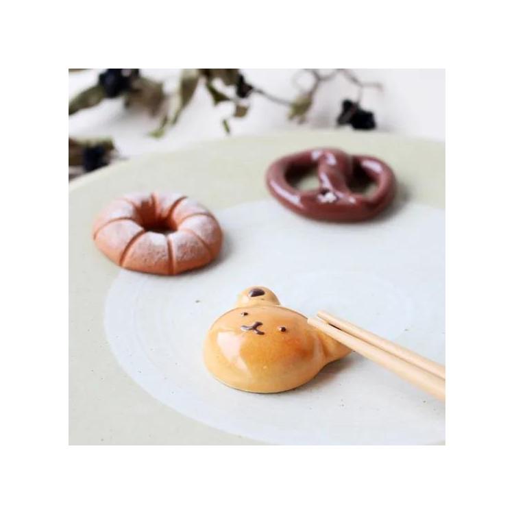 動物丸パン クマ 箸置き