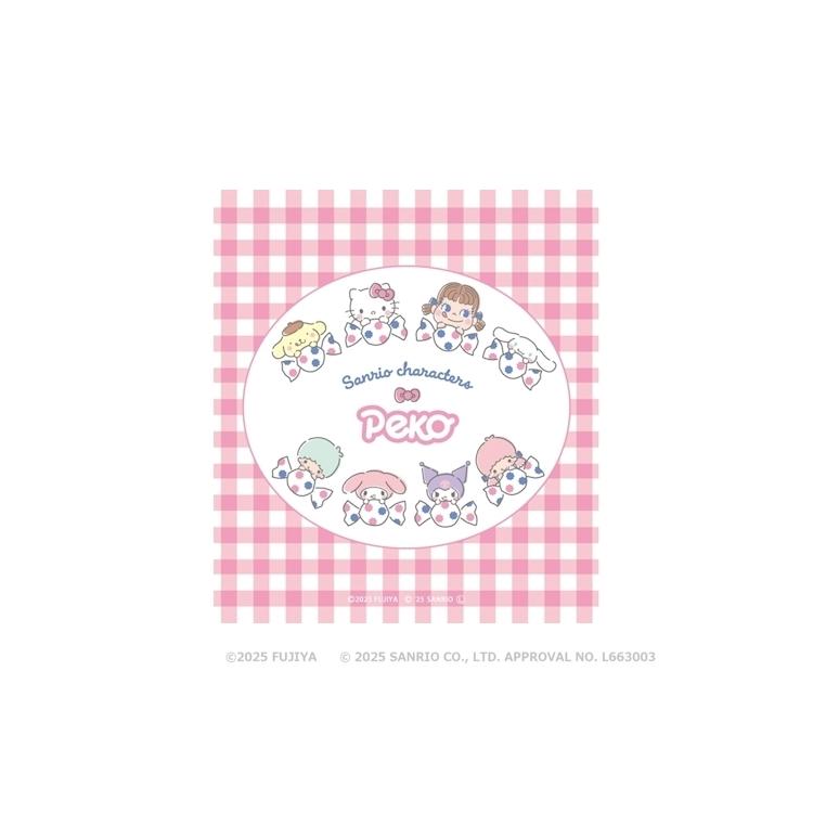 メモパッド PEKO×サンリオキャラクターズ チェックB チェックB