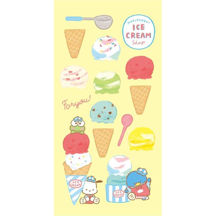 のし袋 はぴだんぶい アイスクリームショップ ポチャッコ&タキシードサム&けろけろけろっぴ2 3枚入り【ロフト限定】 ポチャッコ&タキシードサム&けろけろけろっぴ2