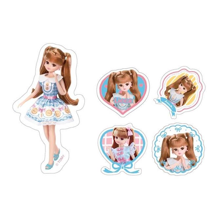 箱入りフレークシール リカちゃん ケーキショップ ケーキショップ