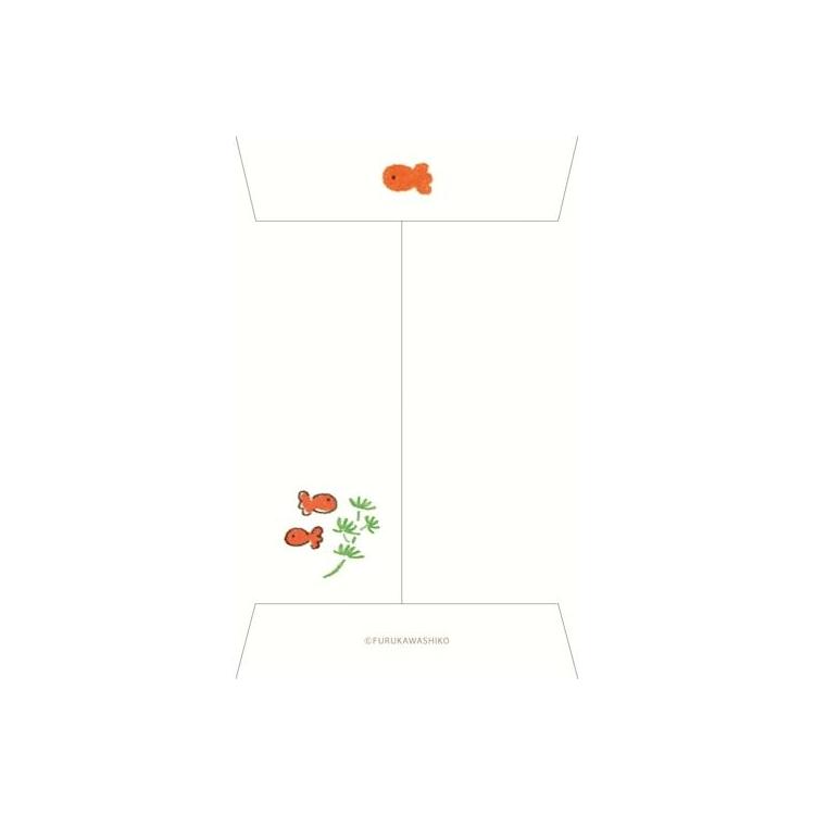 夏柄 ぽち袋 金魚とにゃんこ 金魚とにゃんこ