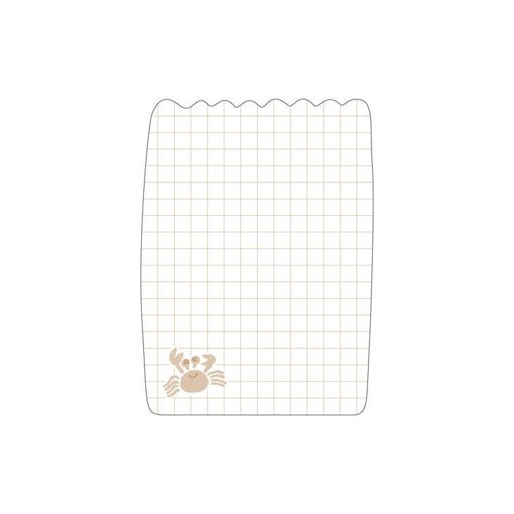 三立製菓 ダイカットメモ かにぱん かにぱん