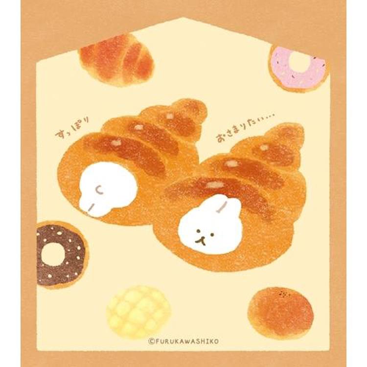 メモパッド お菓子などうぶつ工房 すっぽりウサギ すっぽりウサギ