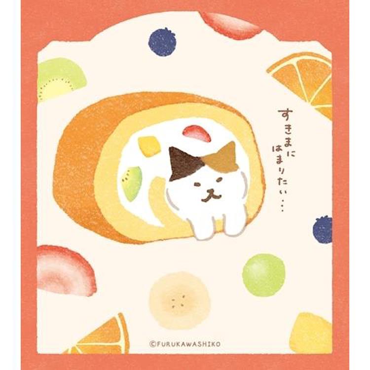 メモパッド お菓子などうぶつ工房 すきまニャンコ すきまニャンコ