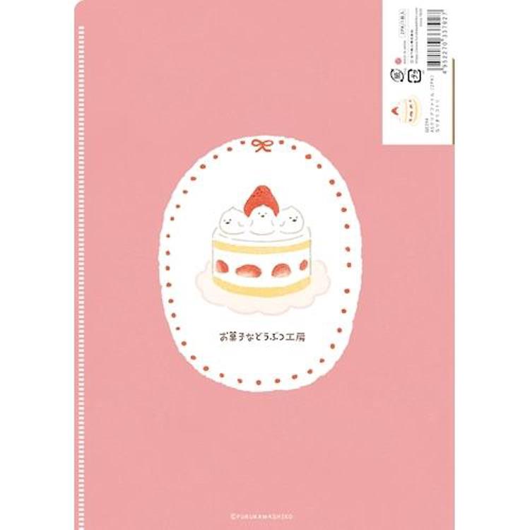 A5クリアファイル お菓子などうぶつ工房 なりきりコトリ なりきりコトリ