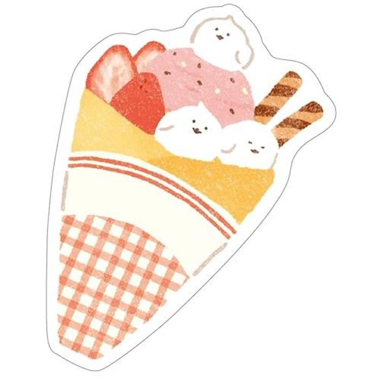 ステッカー3柄セット お菓子などうぶつ工房 なりきりコトリ なりきりコトリ