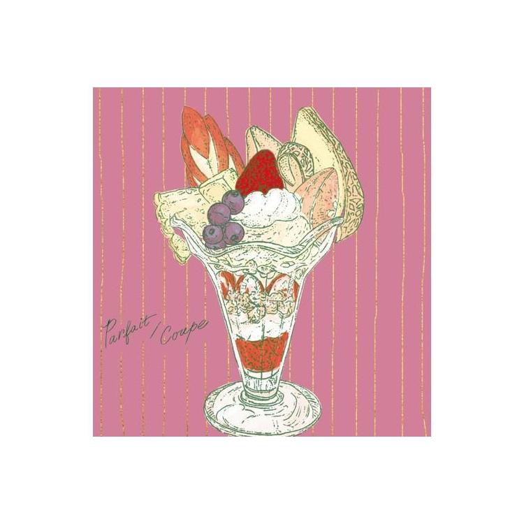 いのうえ彩 箔押しメモパッド パフェ パフェ