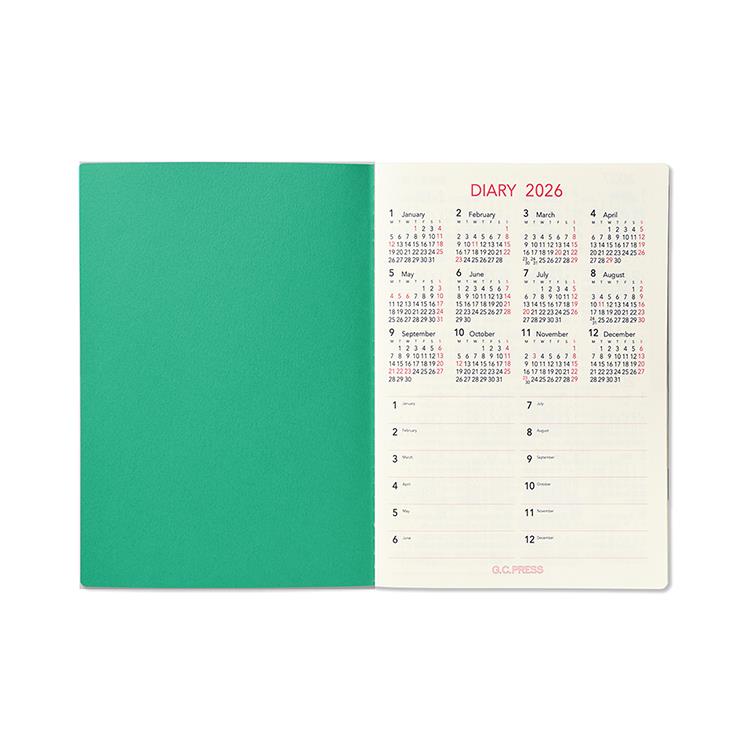 2025年12月始まり手帳 月間 B6 マイキャット マイキャット