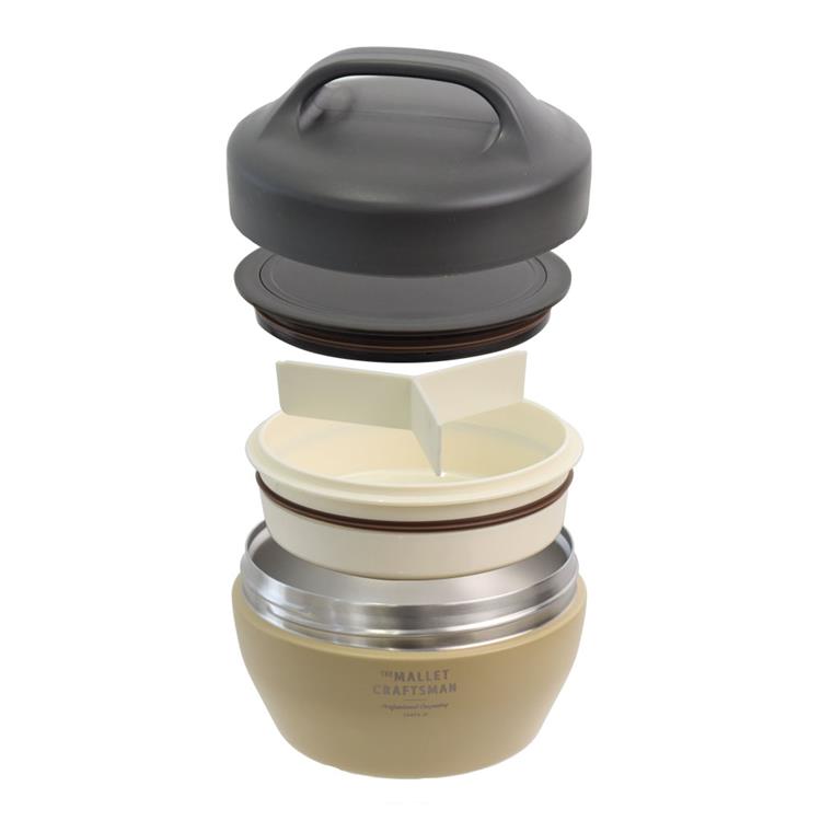 サーモキャリーランチ 620ml カーキ カーキ