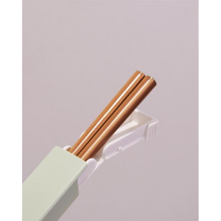 箸&ケース 18cm ピンク ピンク