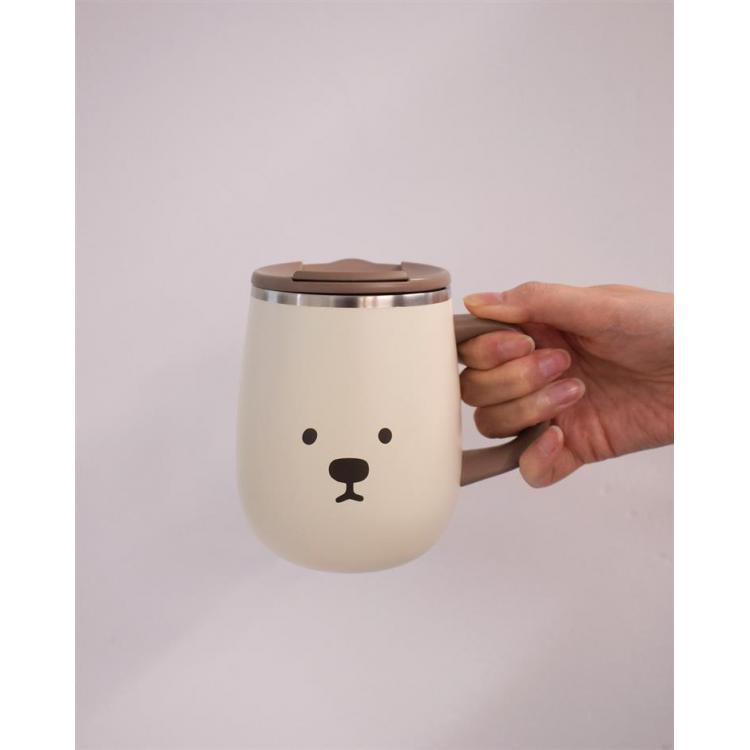 ステンレスサーモマグカップ Lサイズ530ml しろくま しろくま