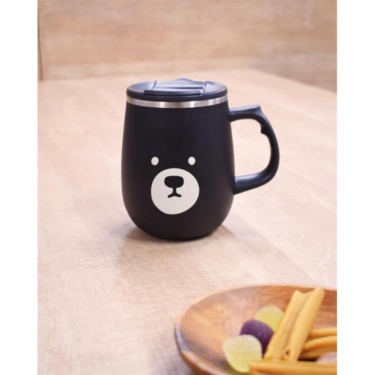 ステンレスサーモマグカップ Lサイズ530ml くろくま くろくま