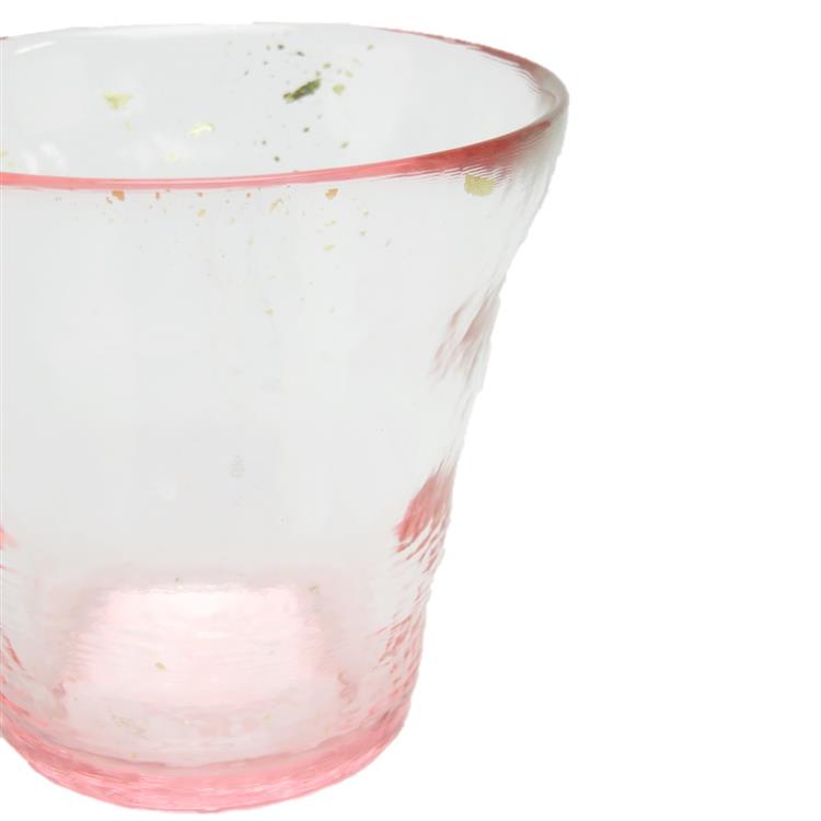 金彩ロックグラス 氷華 桜 津軽びいどろ