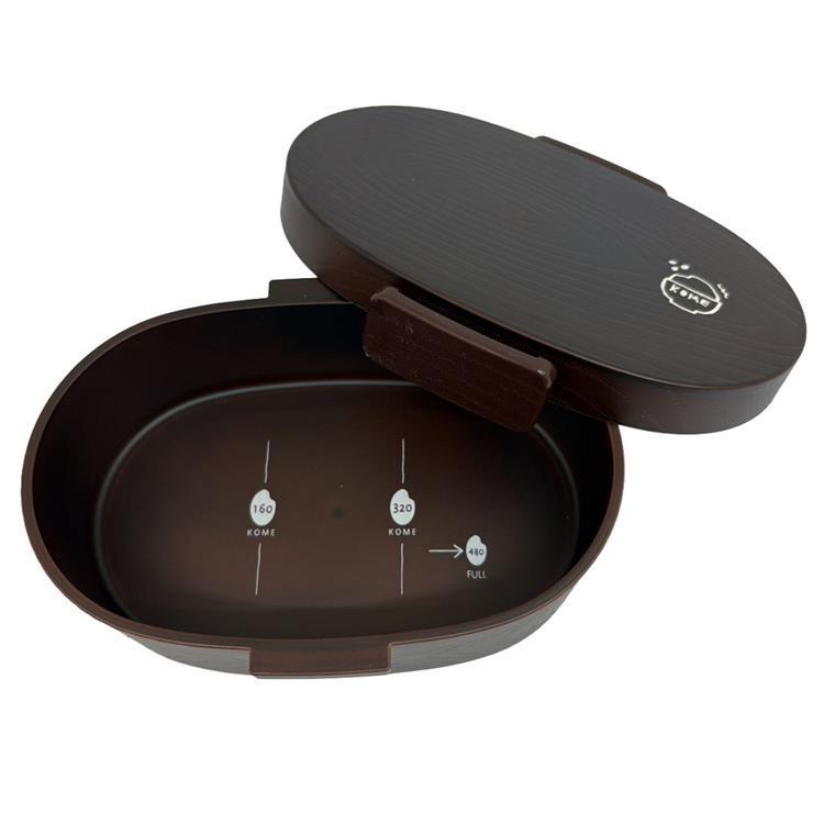 ガイドランチKOME 木目小判弁当 小480ml お弁当箱