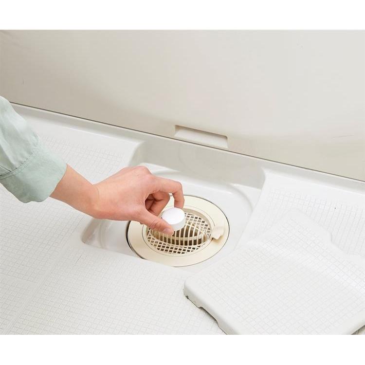 パワーバイオ お風呂の排水口のカビきれい