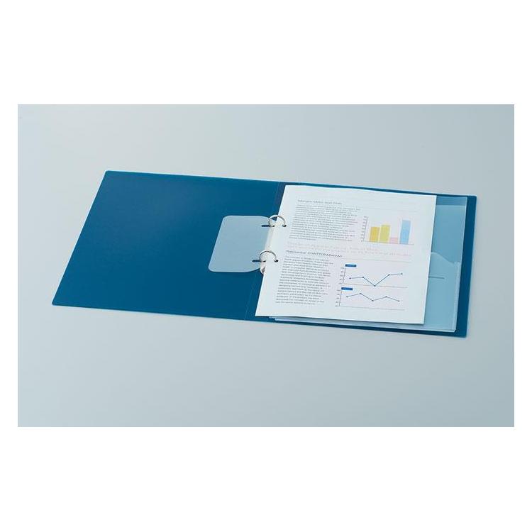 フェイバリッツ リングファイル 透明 透明