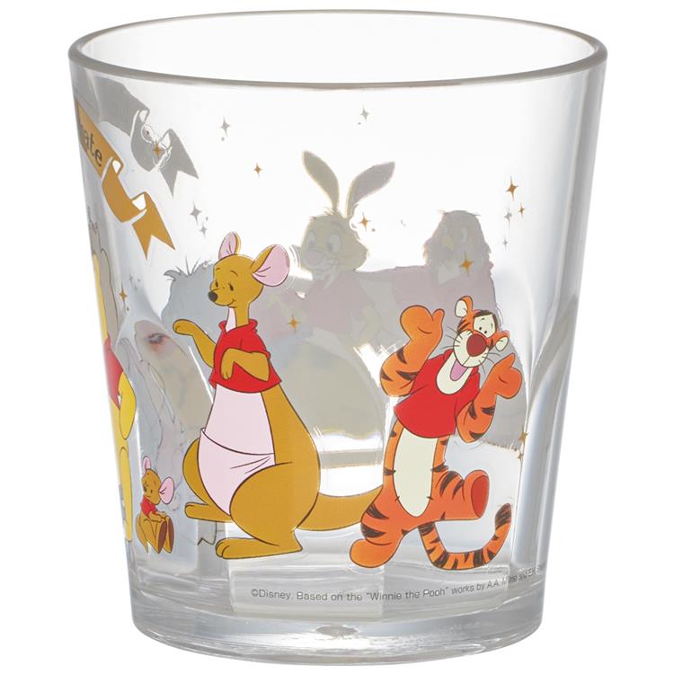 アクリルコップ 280ml くまのプーさん 赤シャツフレンズ