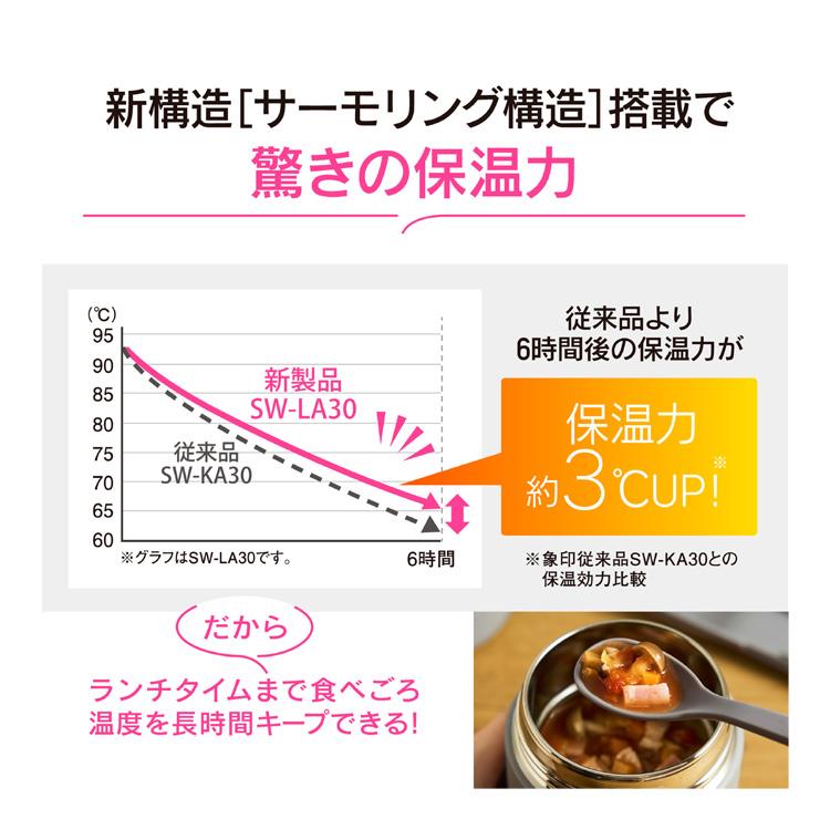 ステンレススープジャー 300ml SWーLA30 エクリュベージュ エクリュベージュ