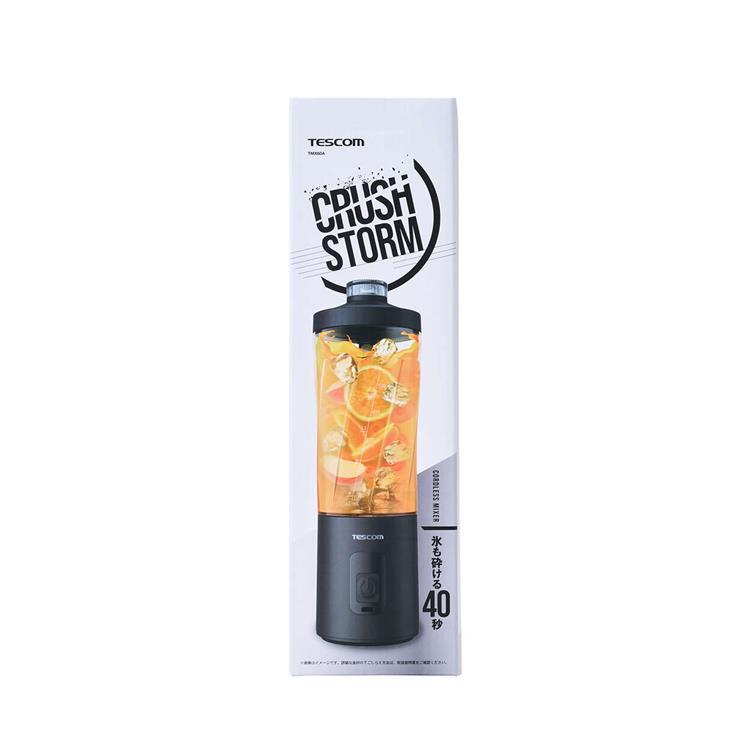 コードレスミキサー CRUSH STORM 600ml TMX60AーK ブラック