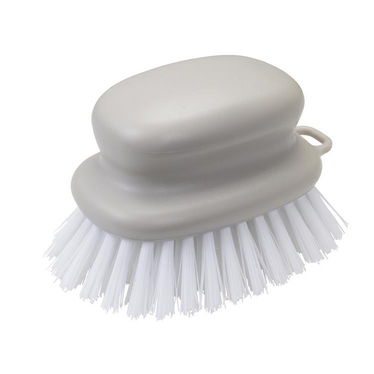 握りやすいバスブラシ グレー グレー