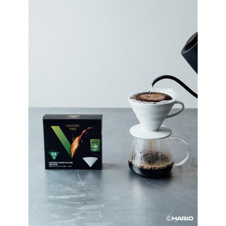 V60ペーパーフィルター・メテオ 02 1~4杯用 50枚入 ホワイト 02ホワイト