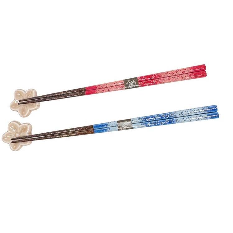 箸蔵 さくらさく 桜かれんペア 落雁箸置付