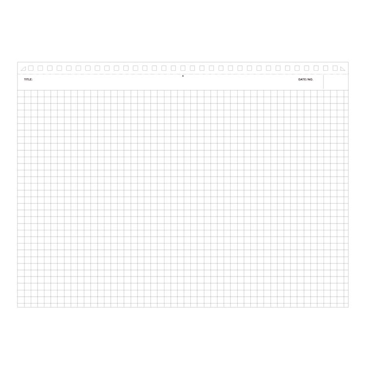 A4 リングノート ニーモシネ 5mm方眼 70枚