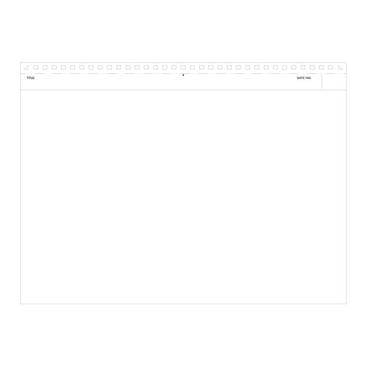 A4 リングノート ニーモシネ 無地 70枚