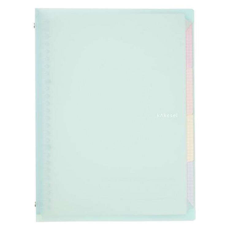バインダー B5 カケセル クリア ミント ミント