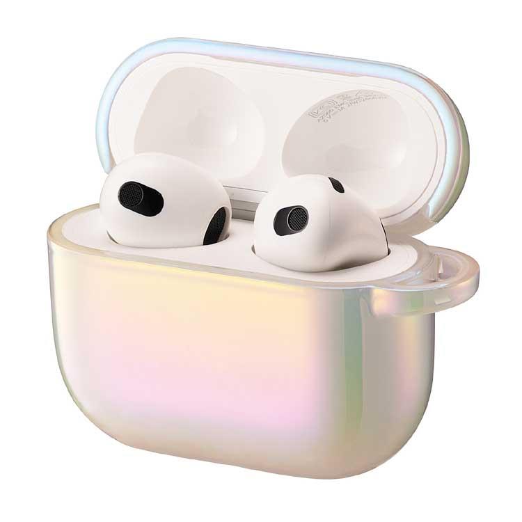 ＡｉｒＰｏｄｓ 第３世代用 ハードケース オーロラ: ファッション ...