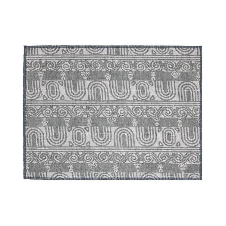白雪ふきん 色かがり 30×40cm ジョウモン グレー ジョウモン グレー